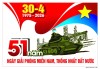Nhiệt liệt chào mừng kỷ niệm 51 năm Ngày Giải phóng miền Nam, thống nhất đất nước (30/4/1975 – 30/4/2026)!