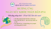 NGÀY SỨC KHỎE TOÀN DÂN 07/4/2026 “Chủ động phòng bệnh - Vì một Việt Nam khỏe mạnh” 