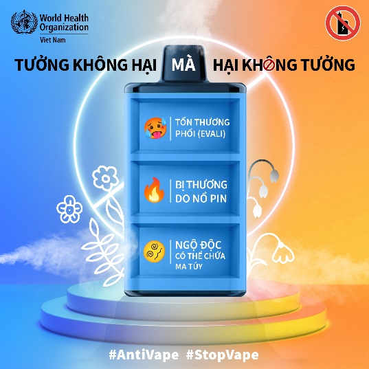 Hưởng ứng Ngày thế giới không thuốc lá 31/5/2025 với chủ đề: ‘Vạch trần sự hấp dẫn giả tạo’.