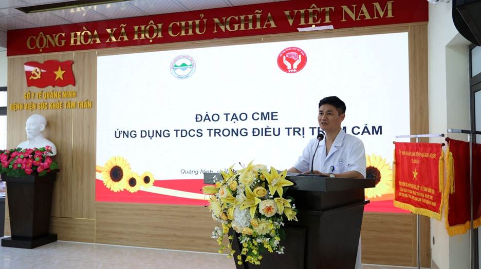 CHƯƠNG TRÌNH ĐÀO TẠO “ỨNG DỤNG KỸ THUẬT KÍCH THÍCH DÒNG ĐIỆN MỘT CHIỀU XUYÊN SỌ TRONG ĐIỀU TRỊ RỐI LOẠN TRẦM CẢM” NĂM 2026